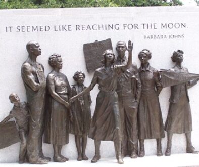 More than a half-century after leading a student protest, Barbara Johns was included in Virginia