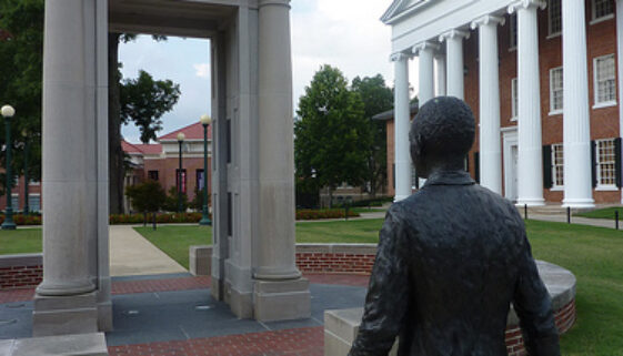 James Meredith will forever march into history on the Ole Miss campus.