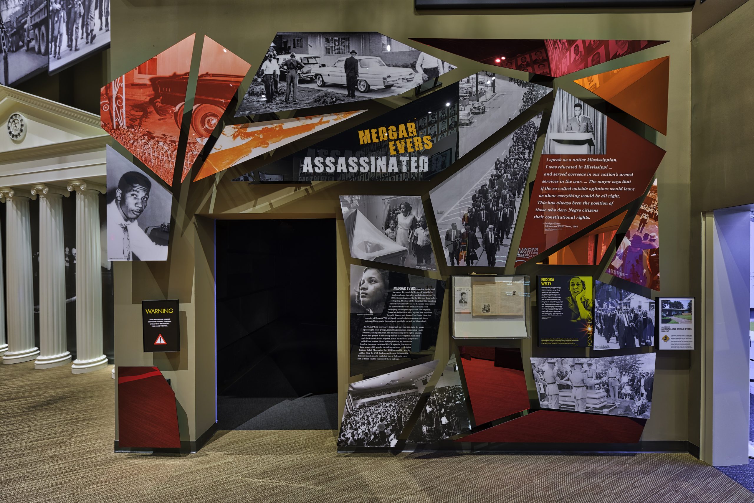 Evers exhibit Mississippi civil rights museum